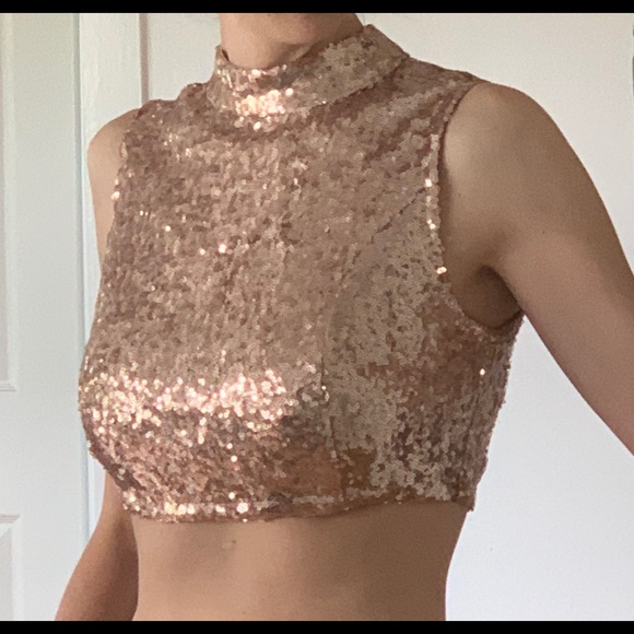 Sparkly Crop top - Picture 1 of 7